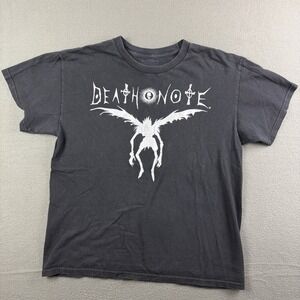 Death Note Ripple‎ Junction Shonen Jump Mad House Size Large Black T-shirt Manga